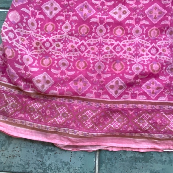 Vintage F.A. Chatta Boho Print Midi Skirt and Top - Picture 3 of 13